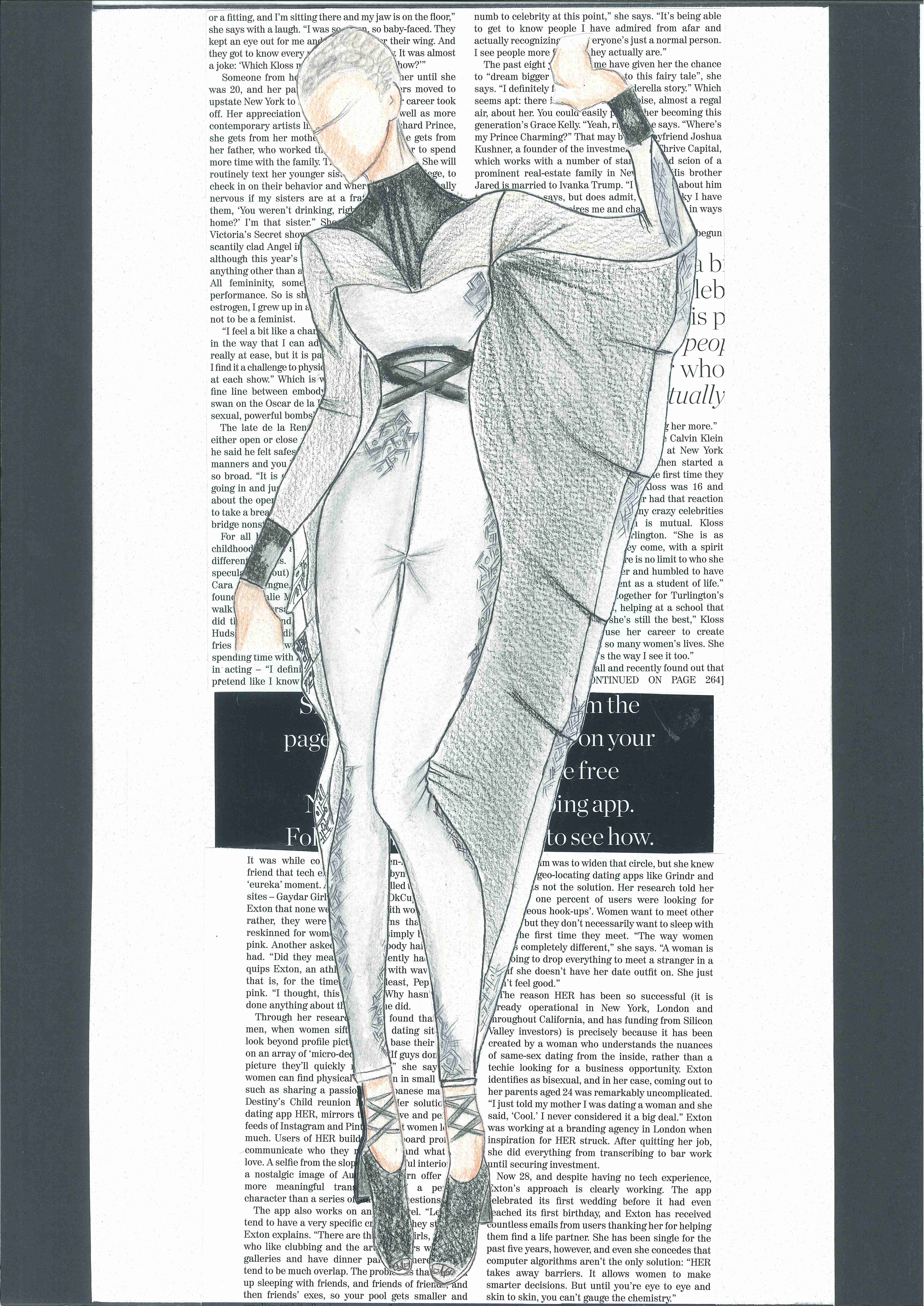 First sketches of the Autumn Ritual collection